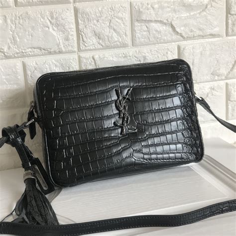 ysl body cross bag|YSL crocodile crossbody bag.